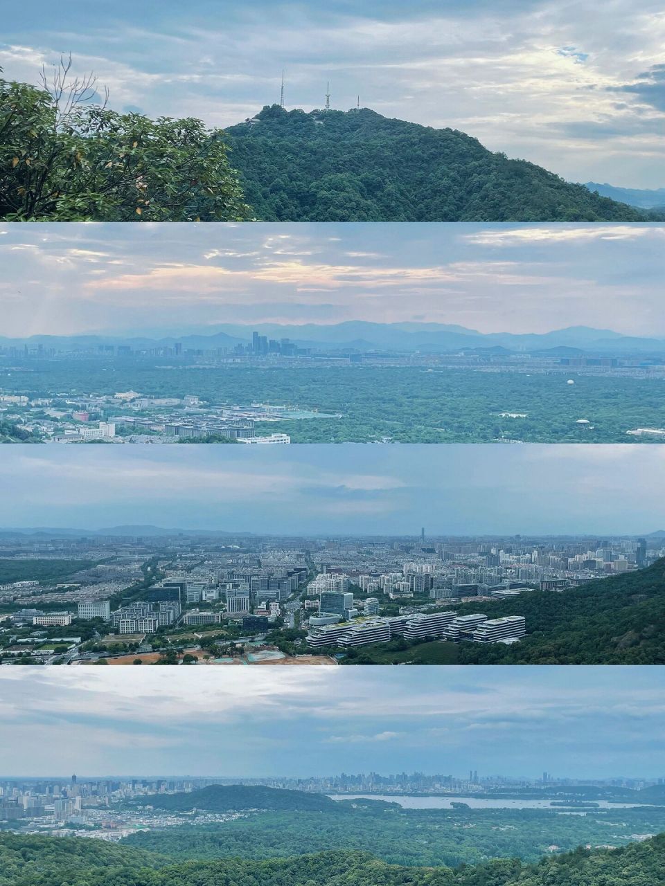 年初小97过的马家坞观景平台 能俯瞰大半个杭州城9515可以说是