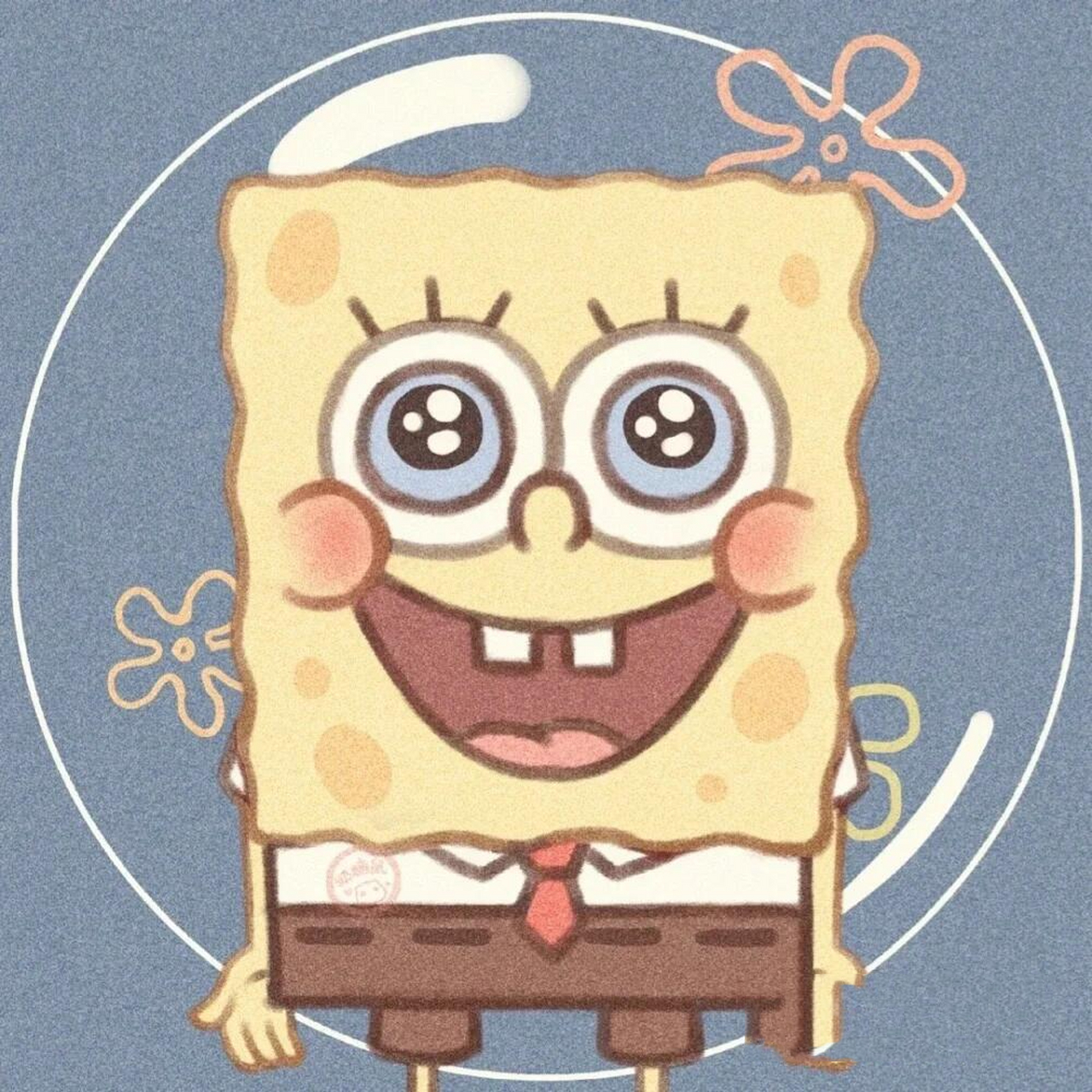 海绵宝宝可爱闺蜜头像