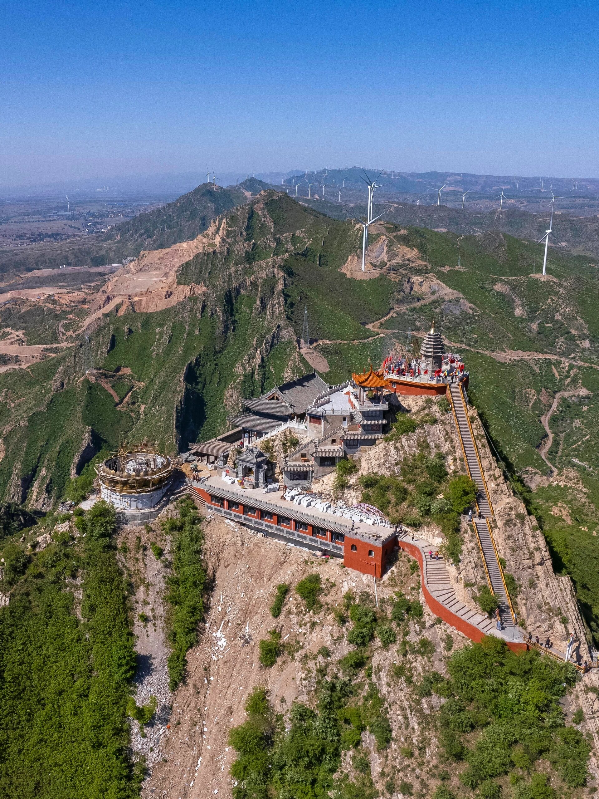 怀仁清凉寺滑雪场图片