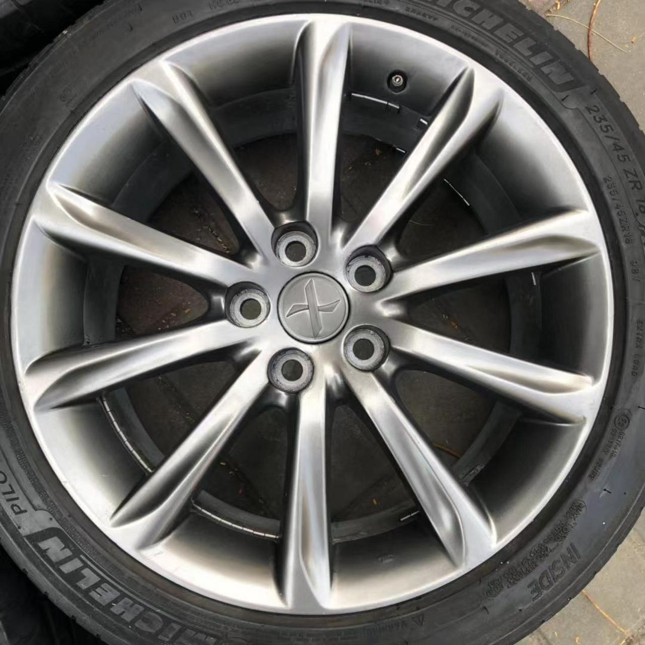 18寸原厂锐志轮毂带四条2354518米其林轮胎 ,丰田雷凌 卡罗拉 凯美瑞
