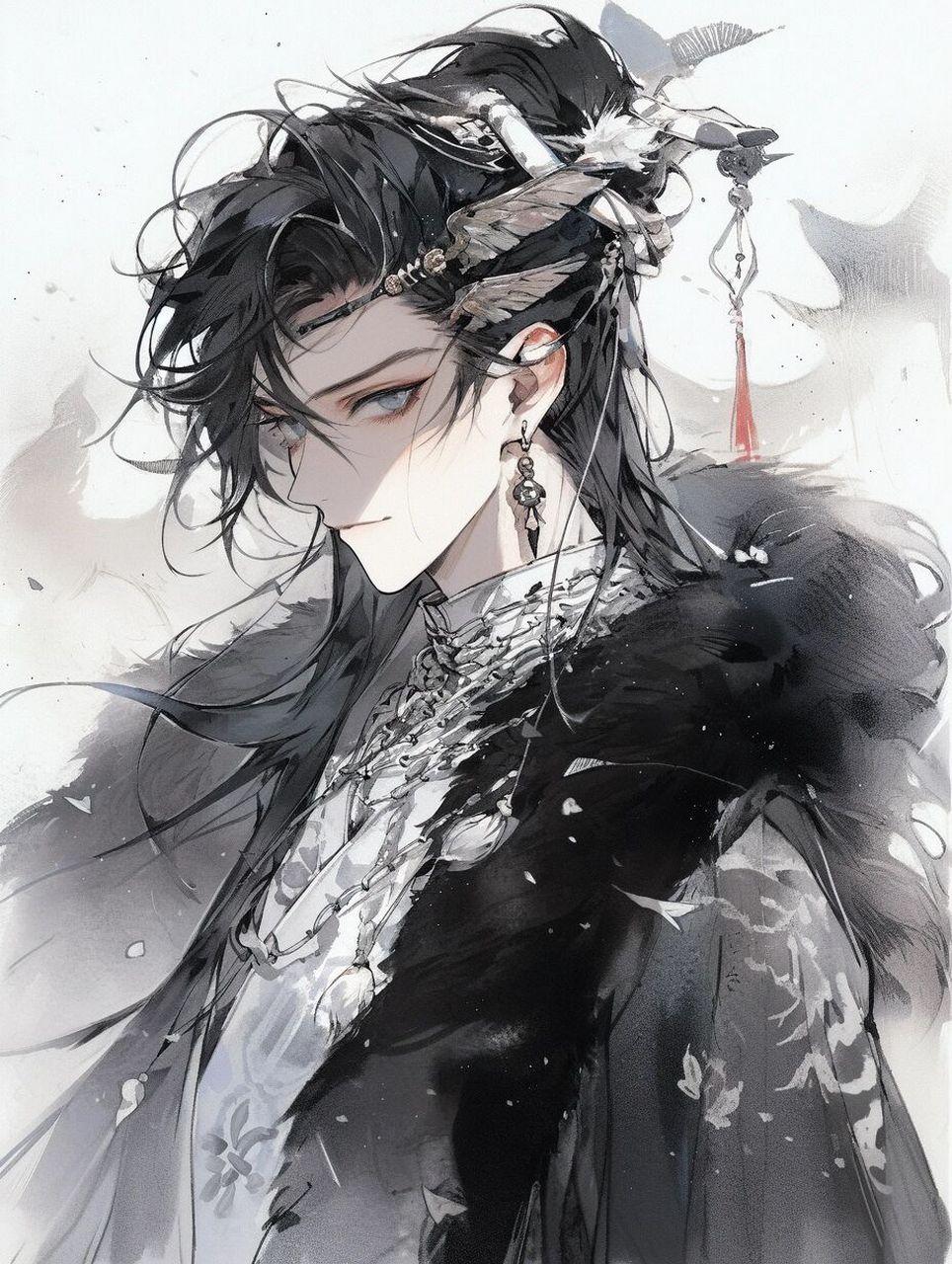 古风帅哥头像狼主92