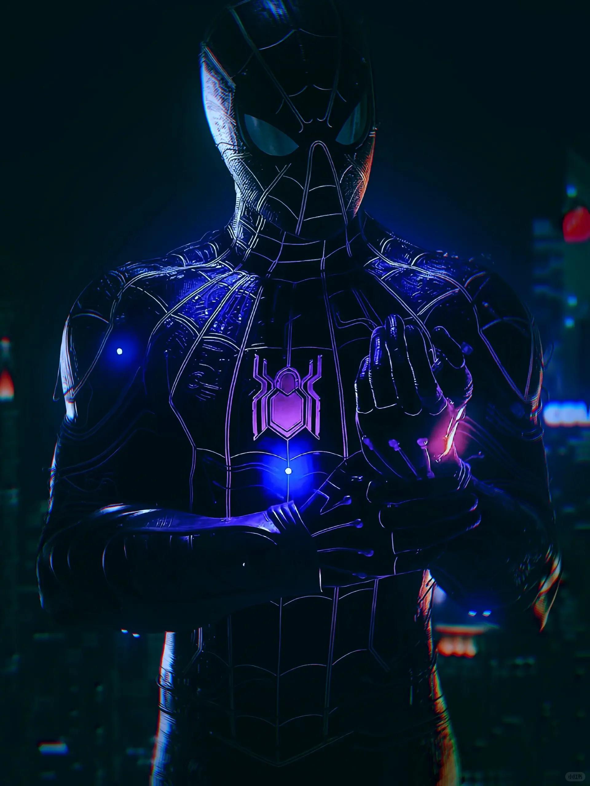 蜘蛛侠超帅图片,可以设置成手机聊天壁纸 你们觉得蜘蛛侠帅不帅呀