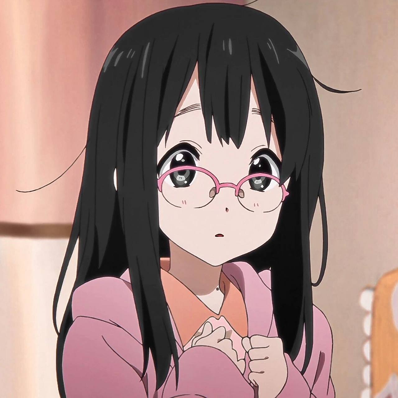 动漫头像「玉子的爱情故事」 眼镜妹玉子~ 自截自调 二传注明 礼貌