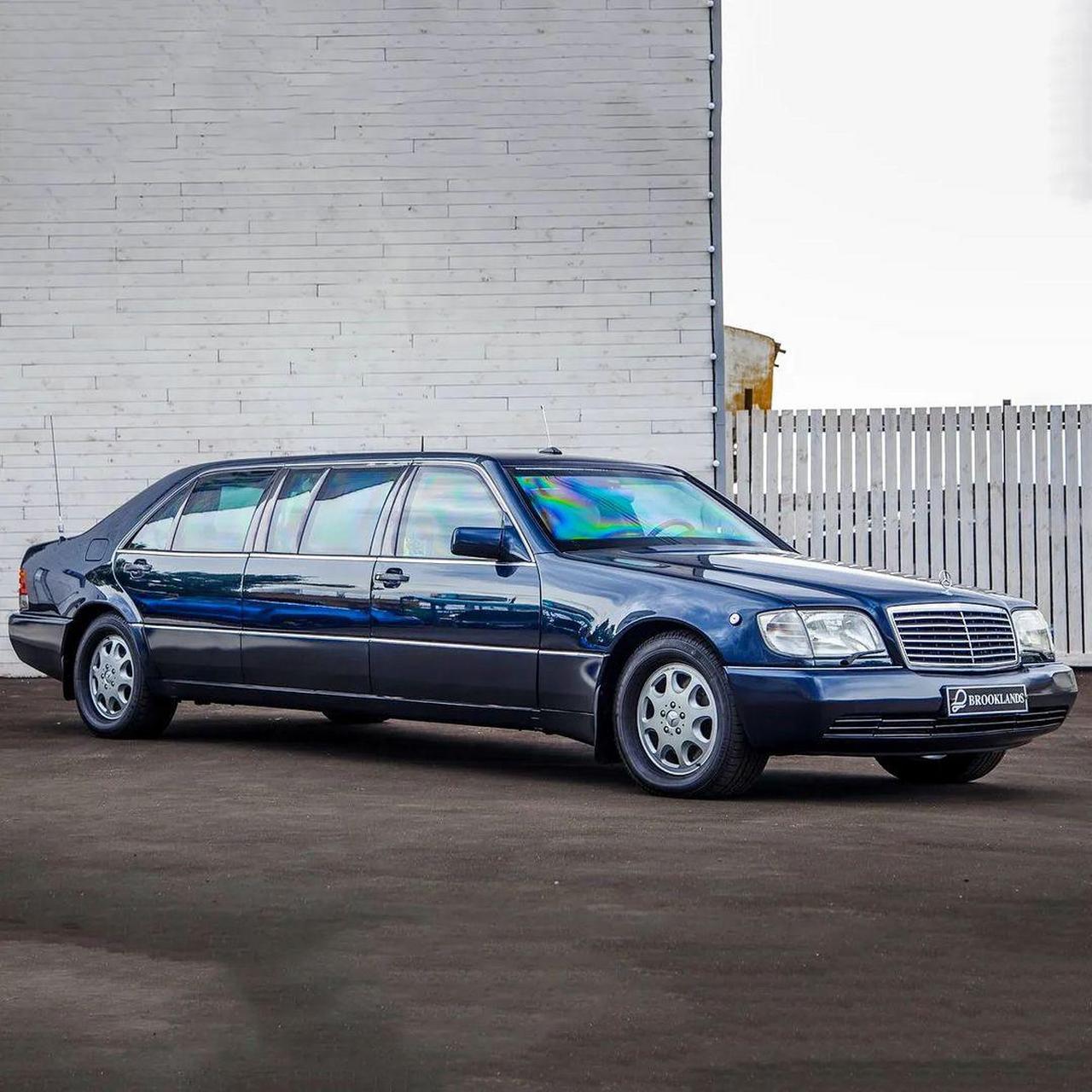 装甲防弹的"梅赛德斯-奔驰s600 普尔曼卫队"轿车(w140,1995my