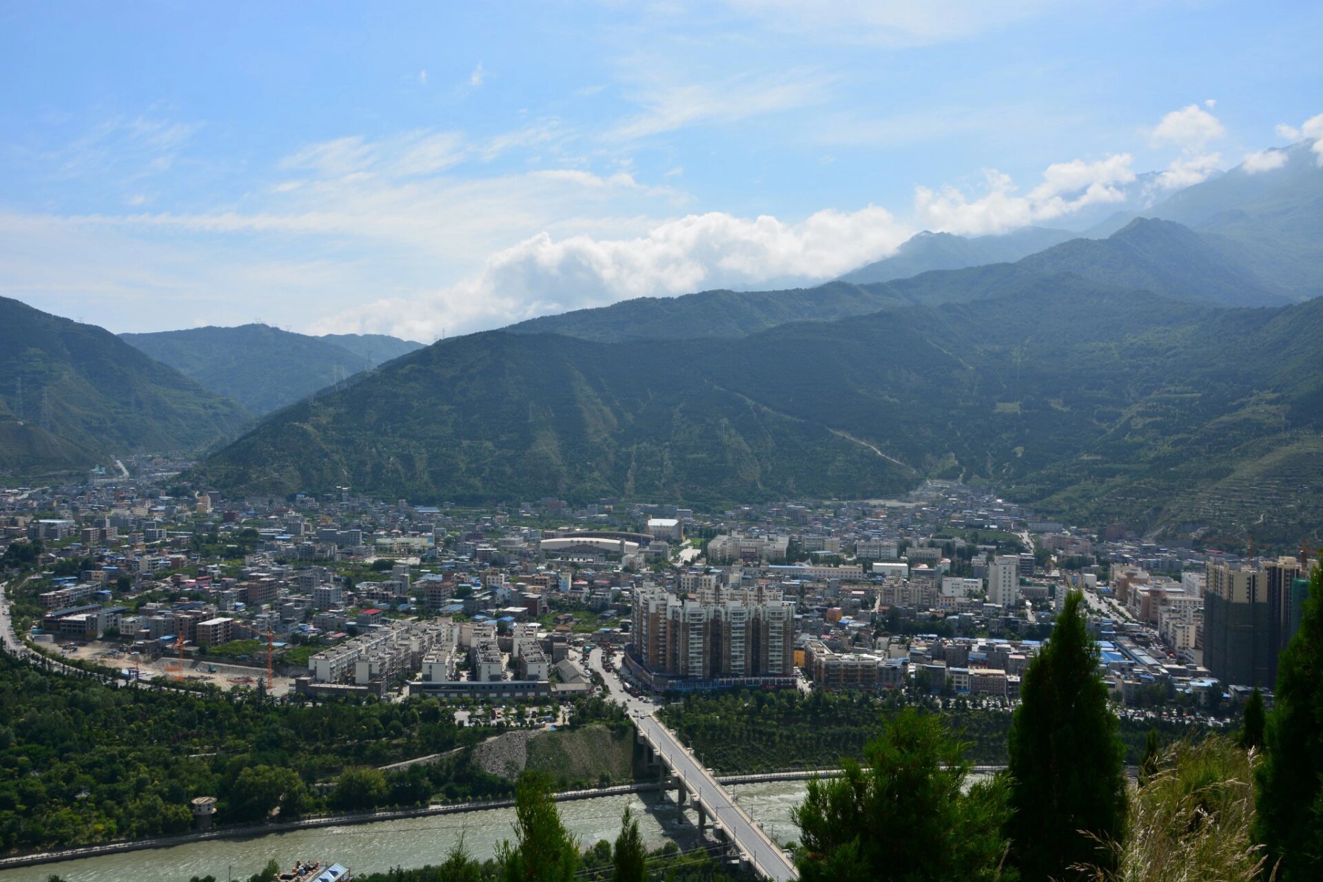 茂县坪头羌寨门票图片