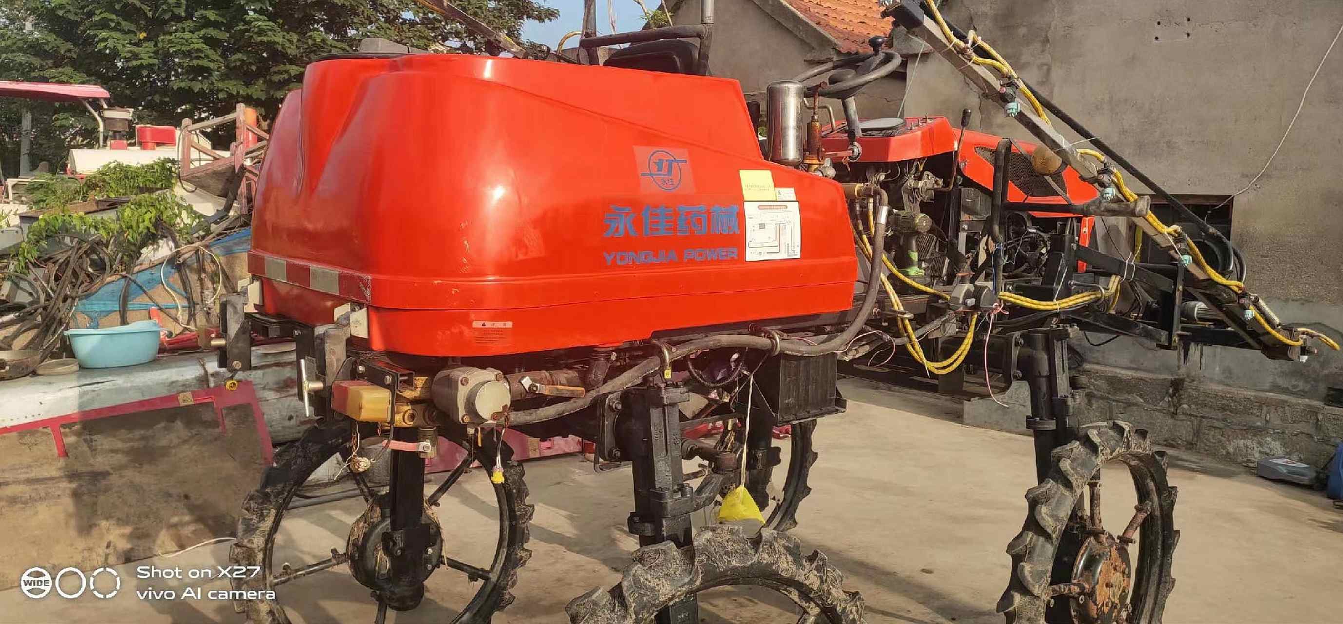 永佳打药机  丶带撒肥机   韩国大同发动机