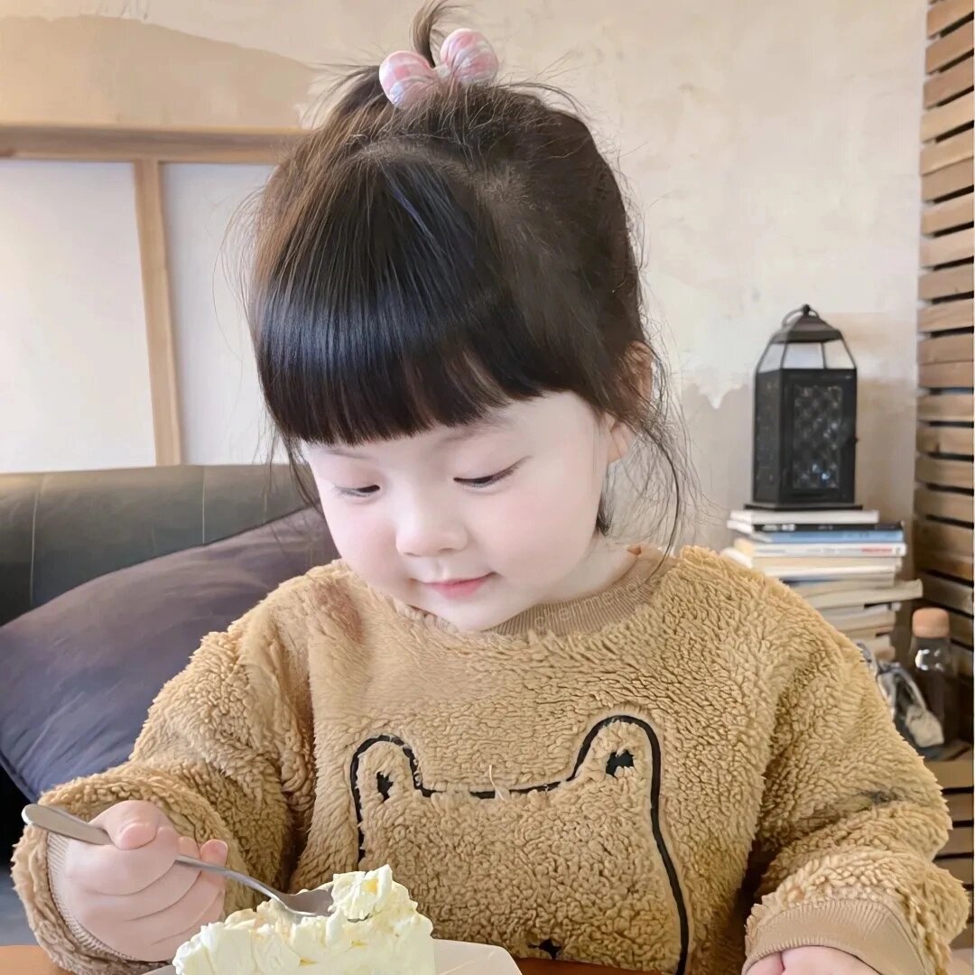 是超喜爱的萌娃闺蜜头像啊