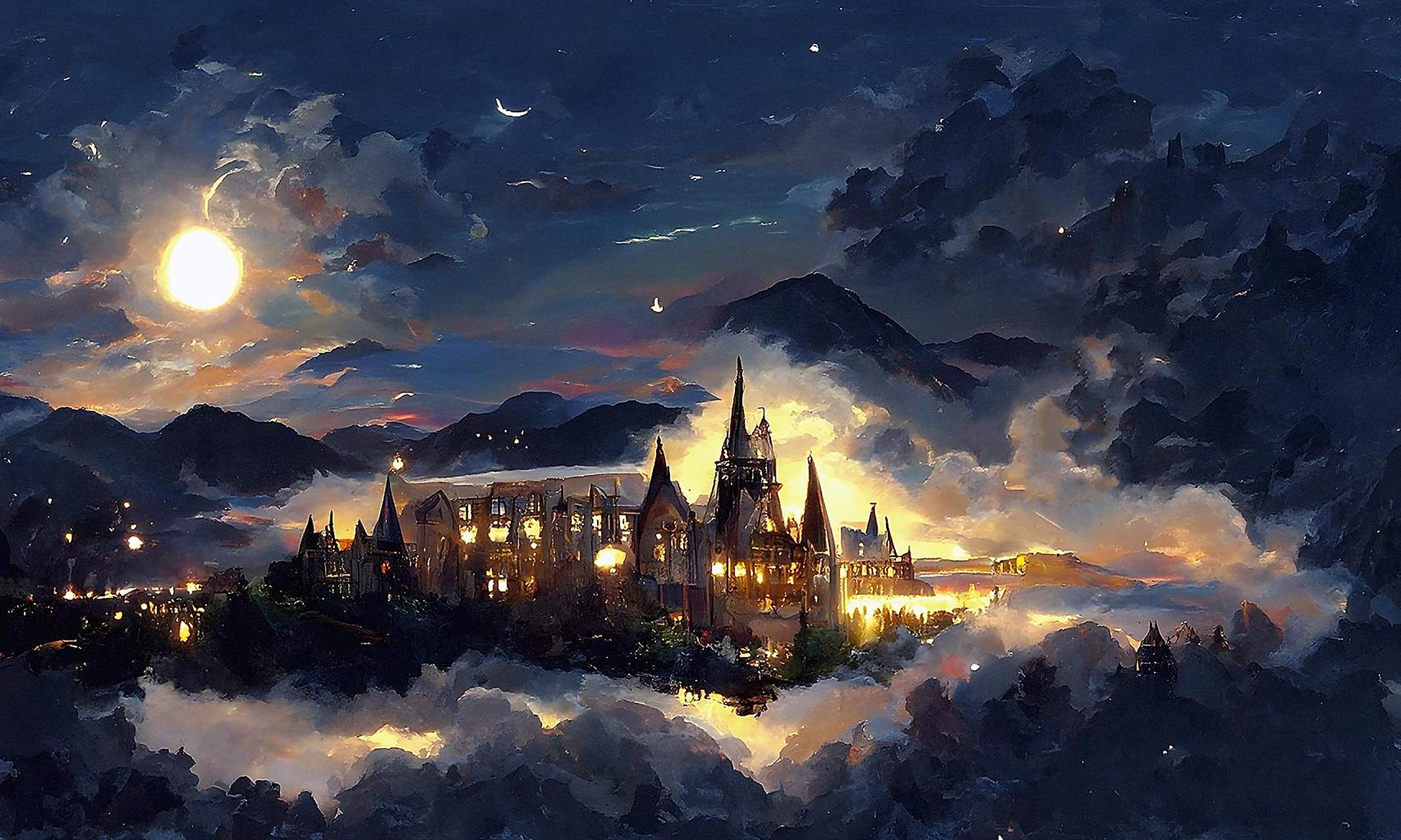 超适合做壁纸99 海底月是天上月99眼前人是心上人 和心上人一起去