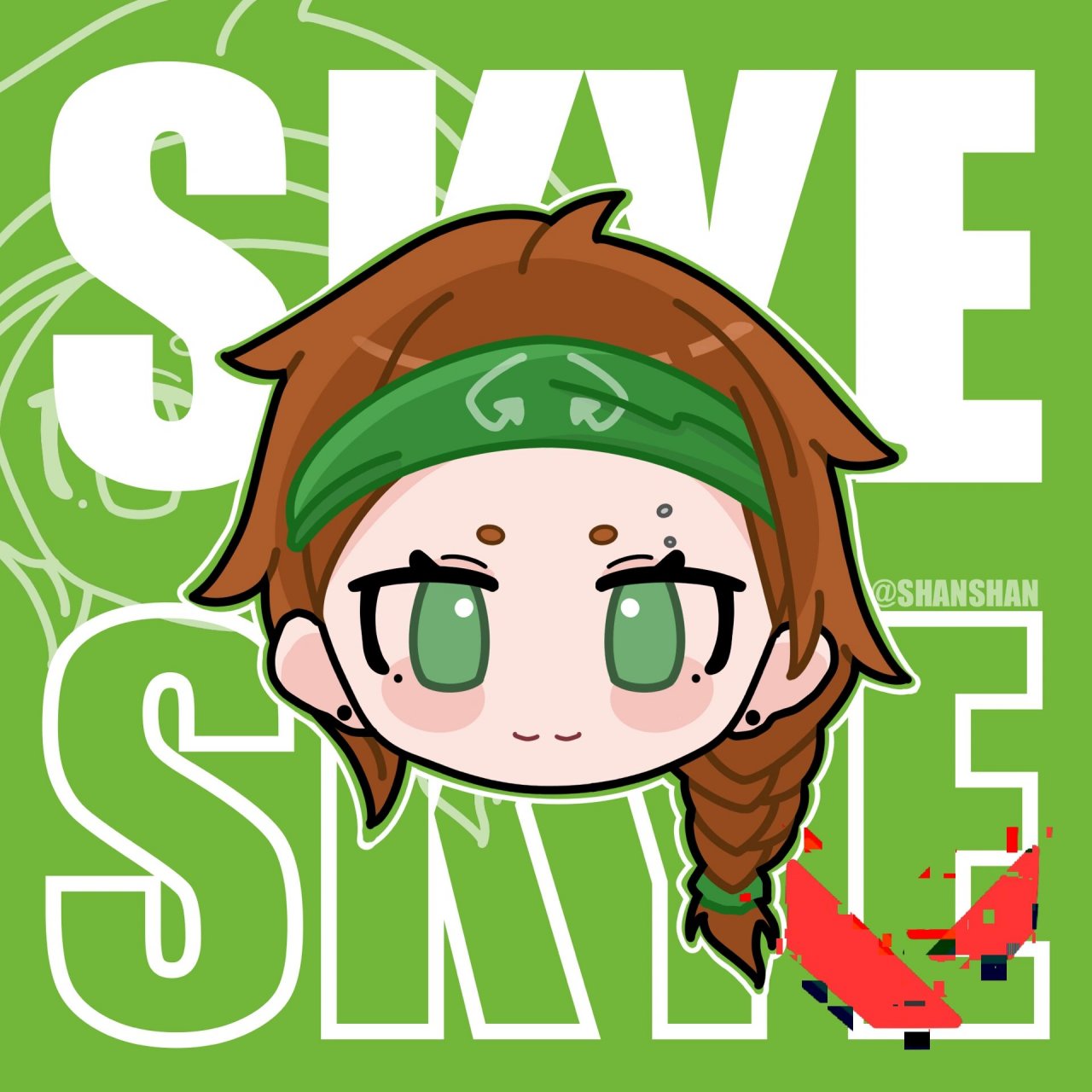 瓦罗兰特q头第三弹 头像背景随意使用~ 	 07商用转载二改抹水印