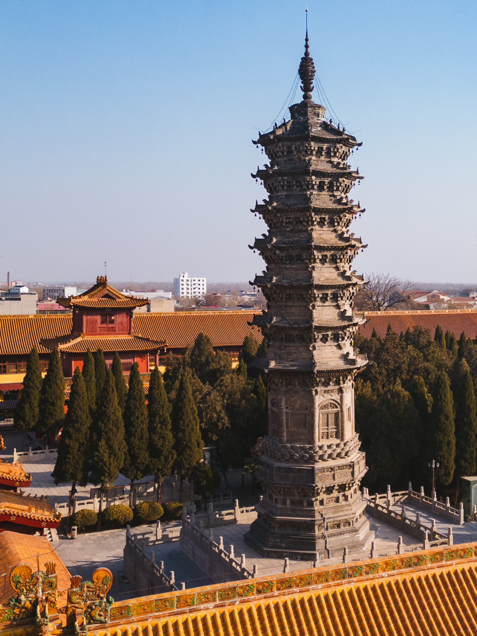 赵州桥,这个县还有一座国宝级柏林寺塔 07 第3天,河北赵县柏林寺塔
