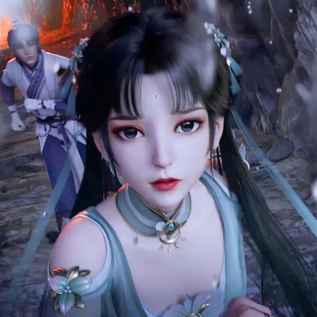 动漫碧瑶!娇俏可爱少女     诛仙女主角碧瑶