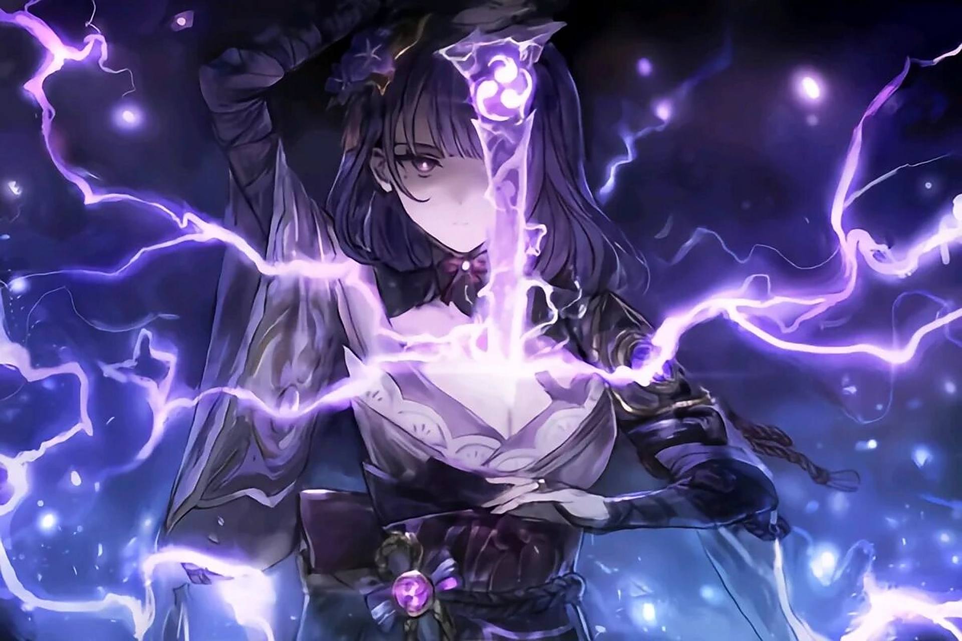 原神壁纸分享|雷电将军 雷电将军的壁纸