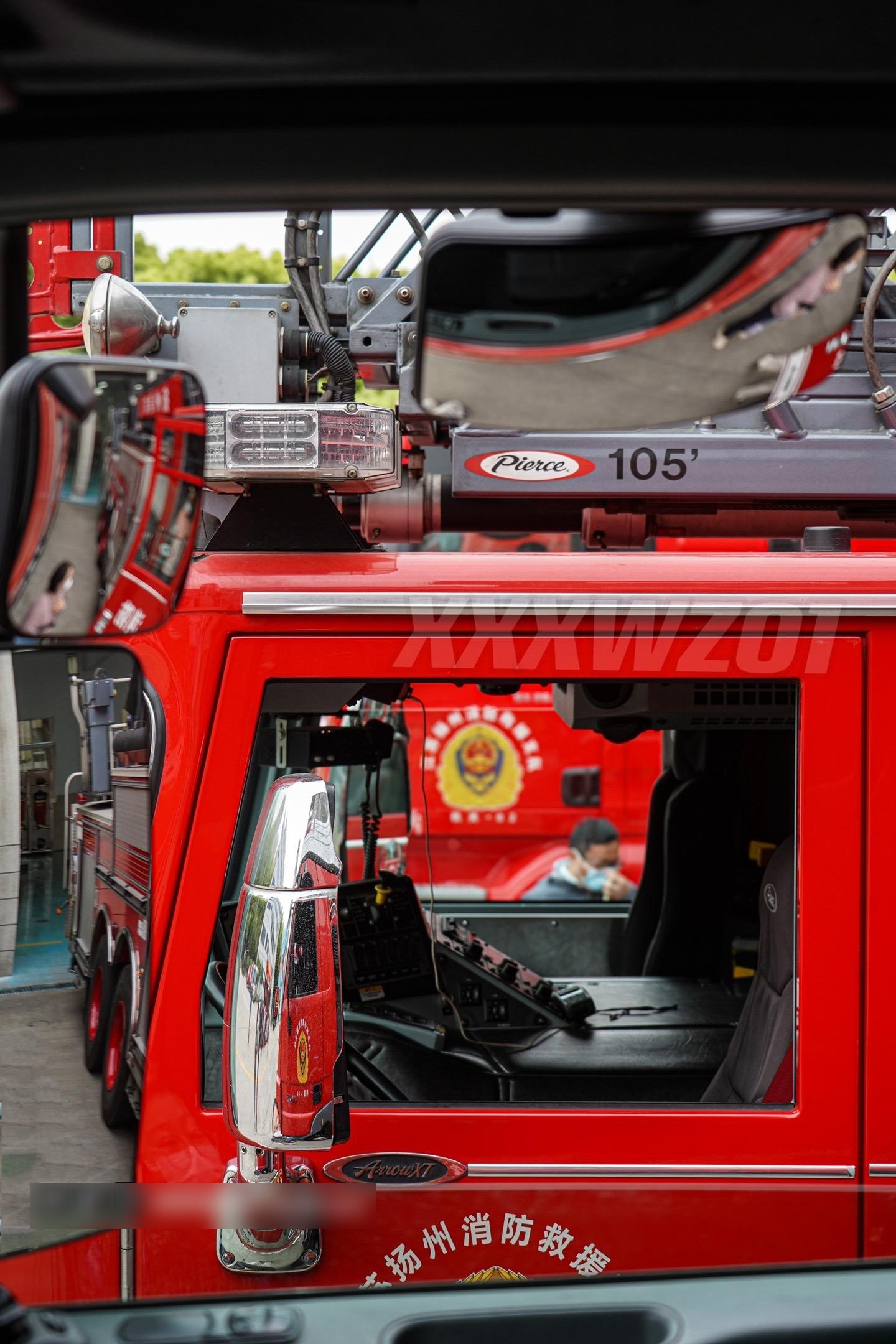 美式消防车的每一个细节都值得细细品味