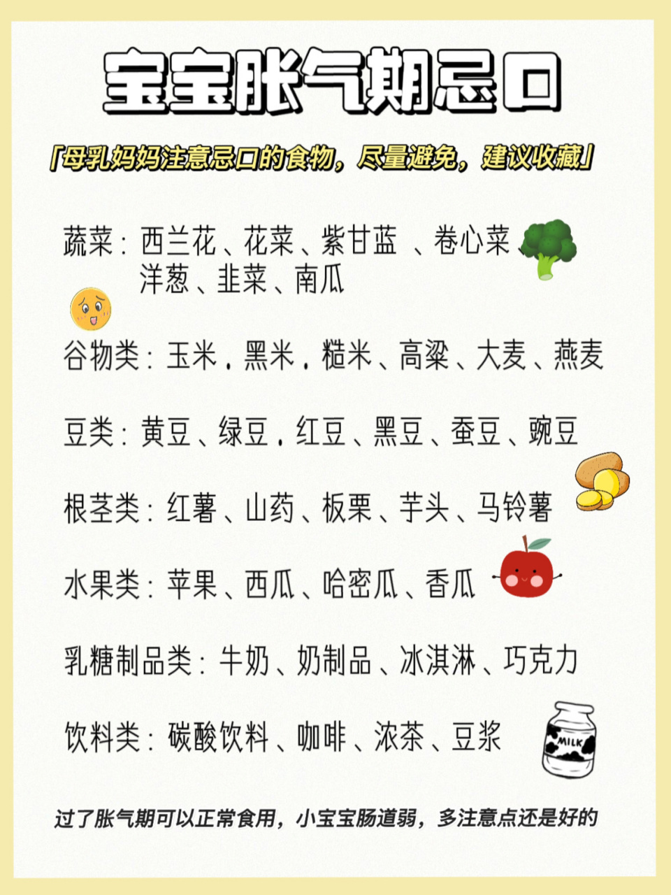 母乳妈妈要忌口6015 哺乳期容易导致宝宝胀气的食物,新手妈妈一定