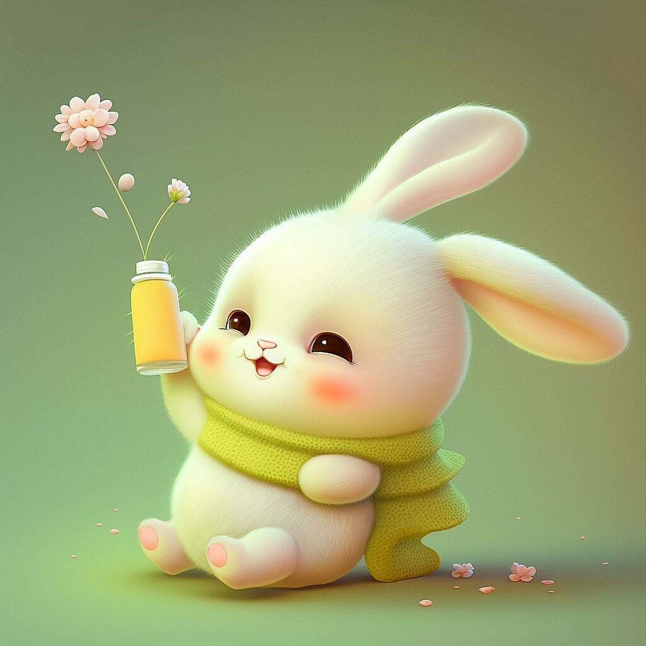 2023奶茶兔92,奶茶04就是力量 忙完一天,奶茶一杯,能量翻倍.