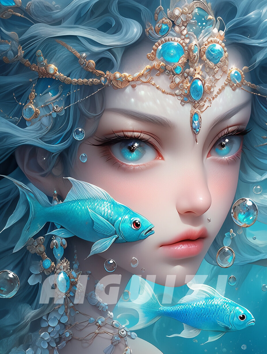 ai十二星座☞双鱼座女孩🐟极致感性的浪漫