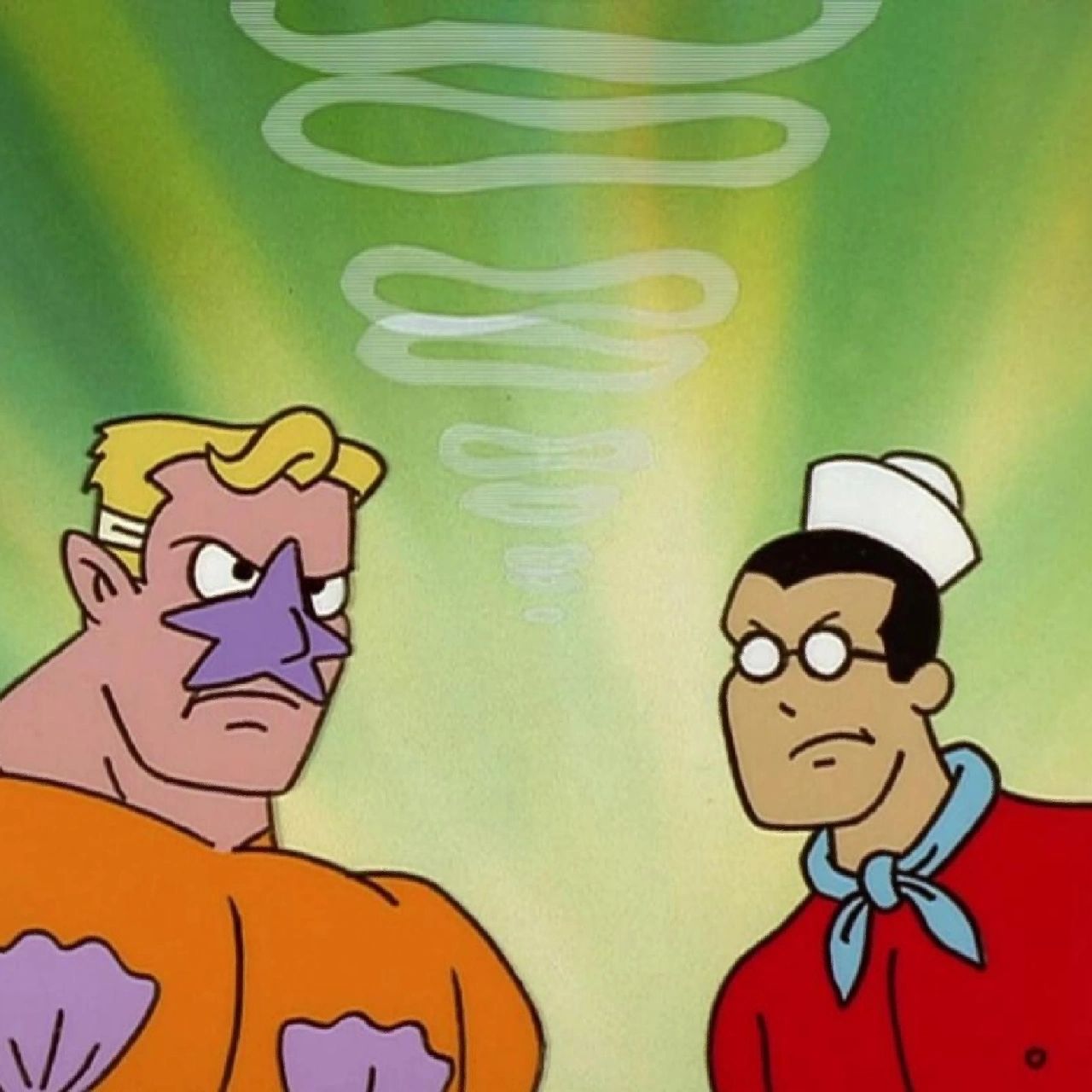 年轻时的海超人与大洋游侠