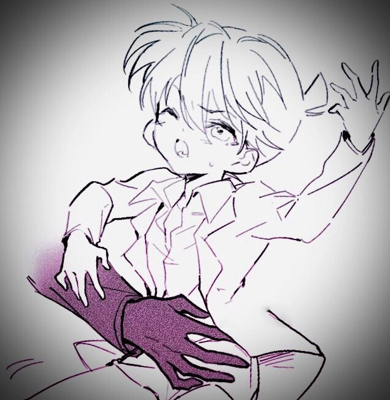 正在画的k柯/快新条漫78(0207▽`) 浅尝一下,后续会狠*狠*惩*罚