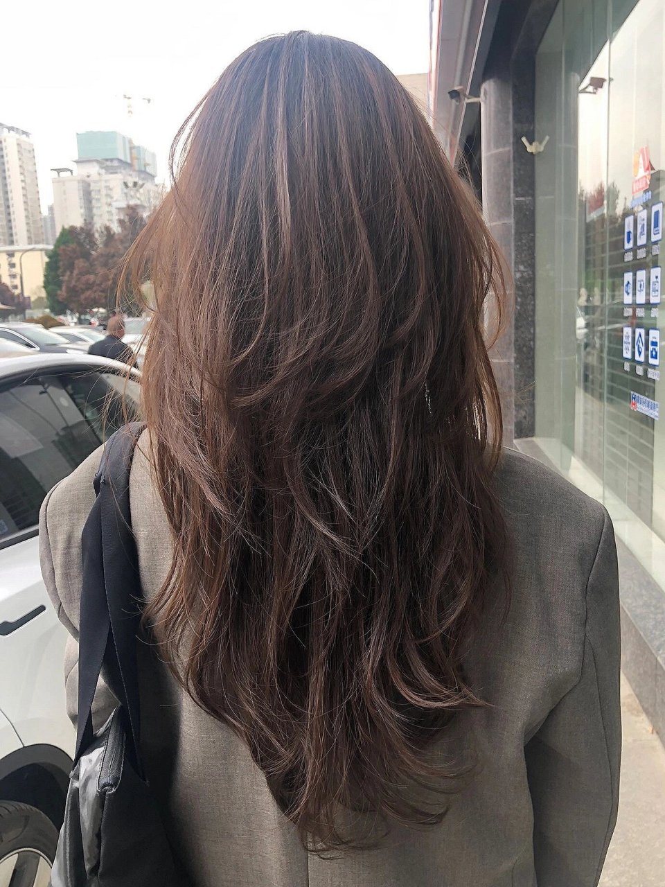 女生长发高层次发型推荐长碎发,长发鲻鱼头 女生长头不想剪短但是想