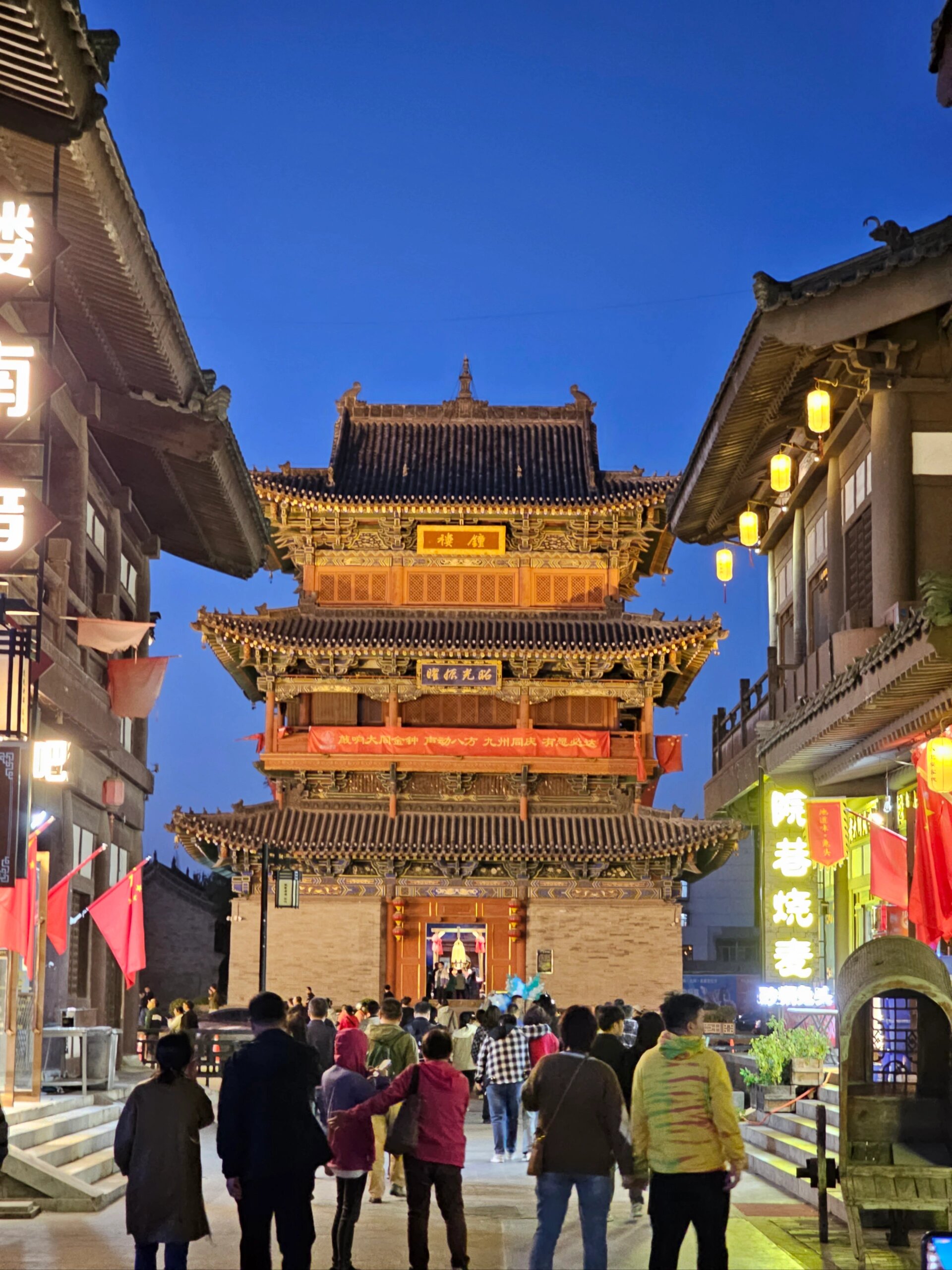 大同古城夜景真的是美得不像话!