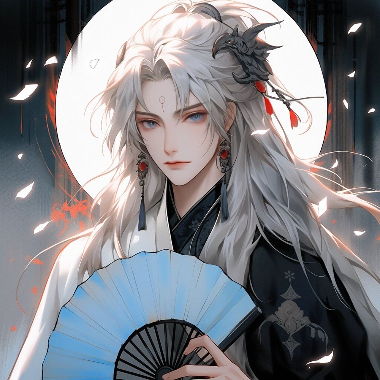 谁家少年郎,朱颜好韶光|暗色系动漫男头 男生头像