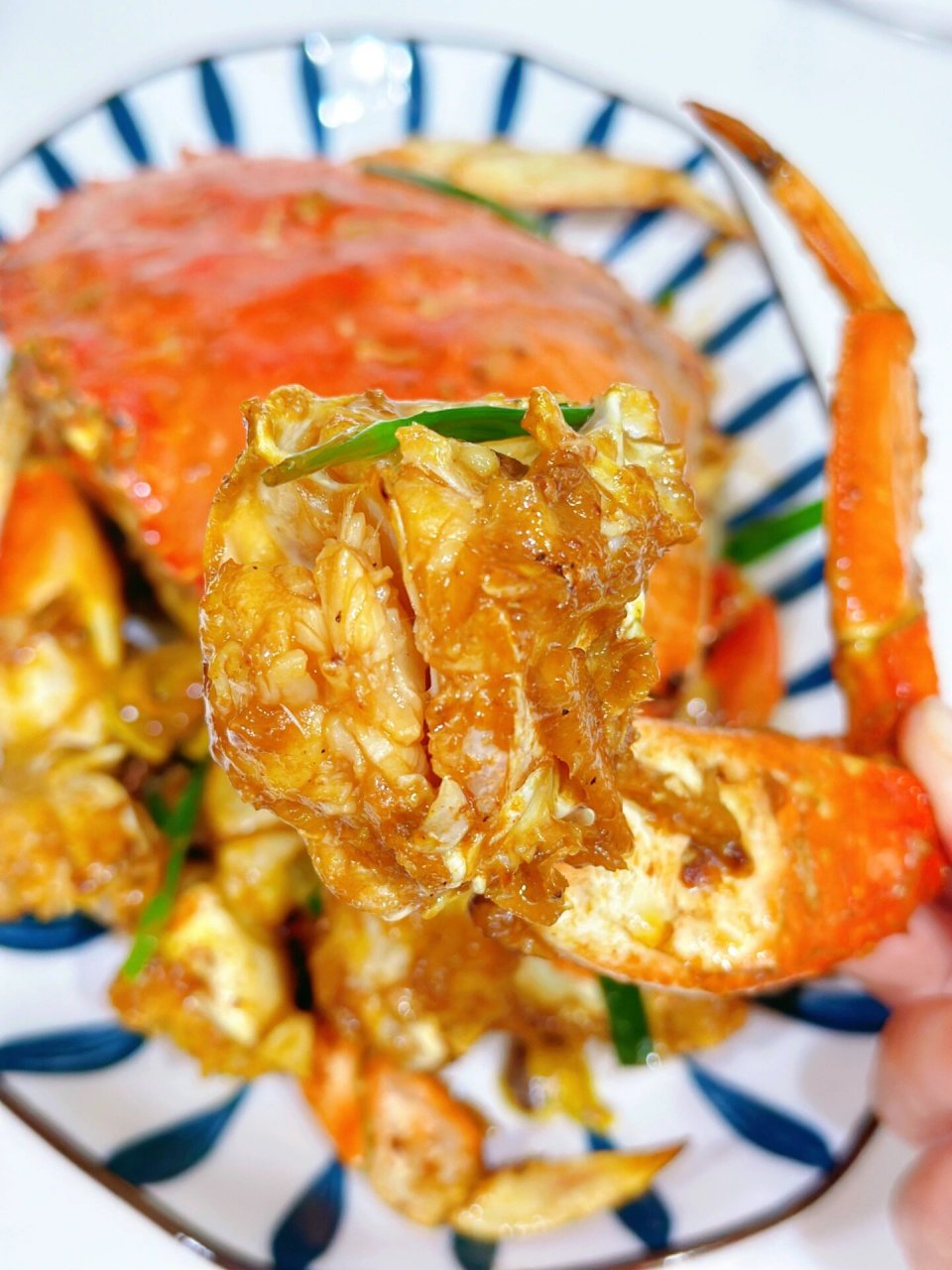 真的太好吃了 95食材:珍宝蟹,葱姜蒜 95做法: 11566蟹洗净