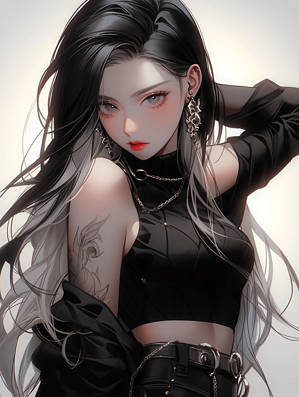 壁纸‖暗黑系 又美又飒又撩人