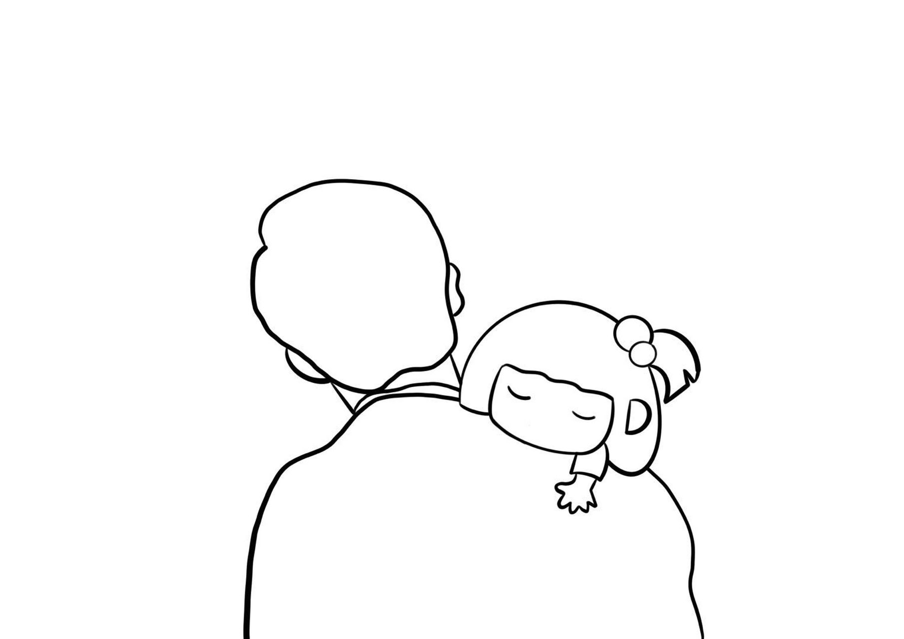 【手抄报模板】父爱如山