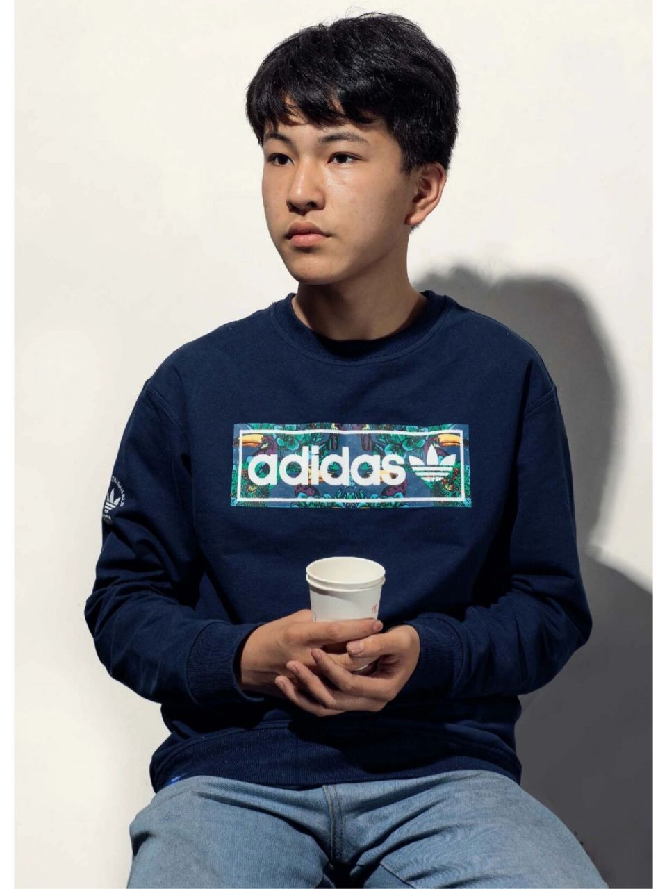 男青年素描半身像写生照片素材 第一波男青年半身像.