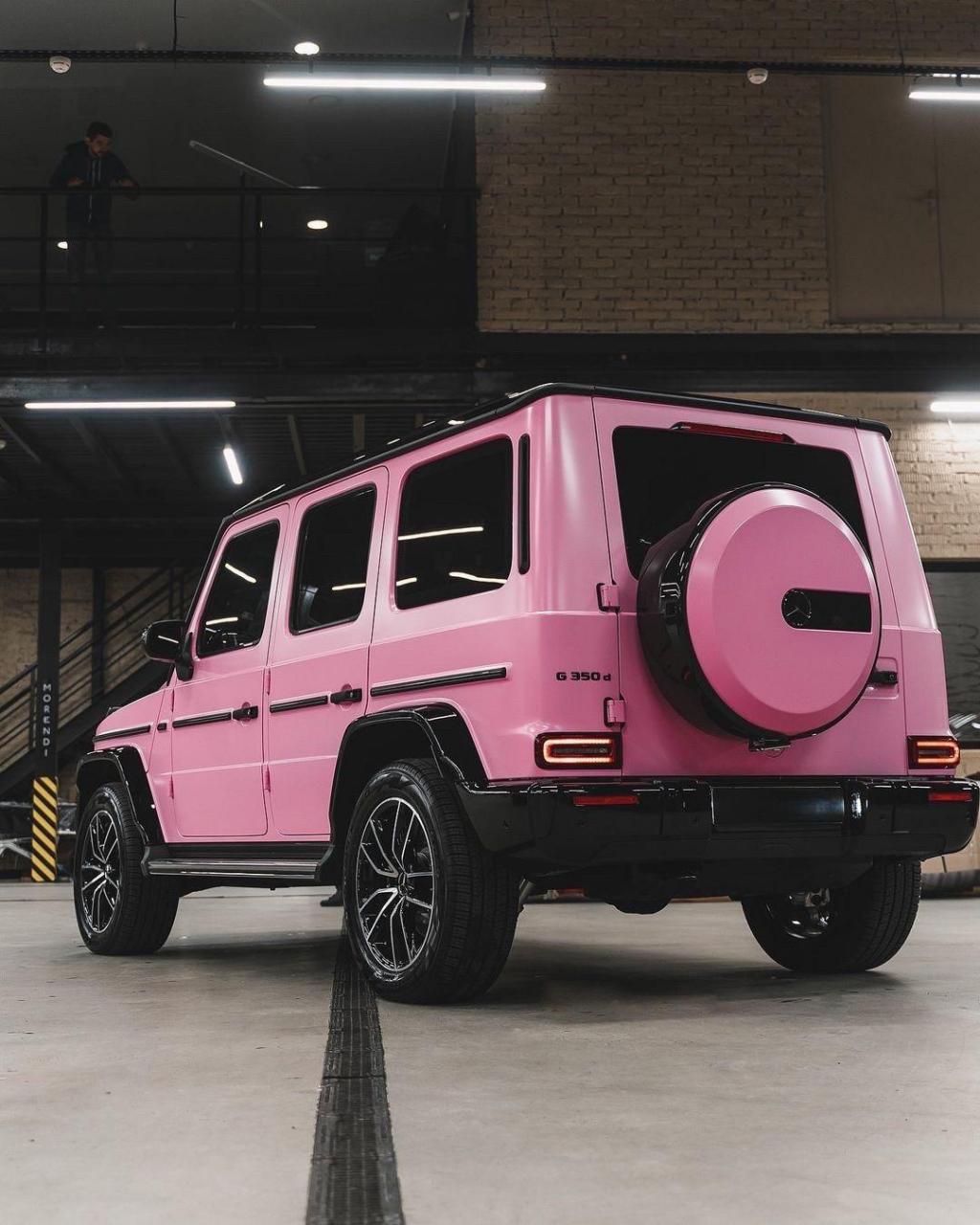 粉色g350d 大g改色 g500改色 g350d改装
