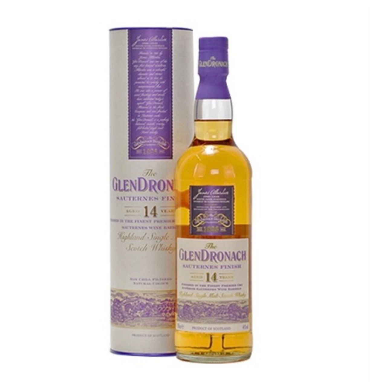 14年苏玳风味桶 单一麦芽威士忌 glendronach 14 years sauternes