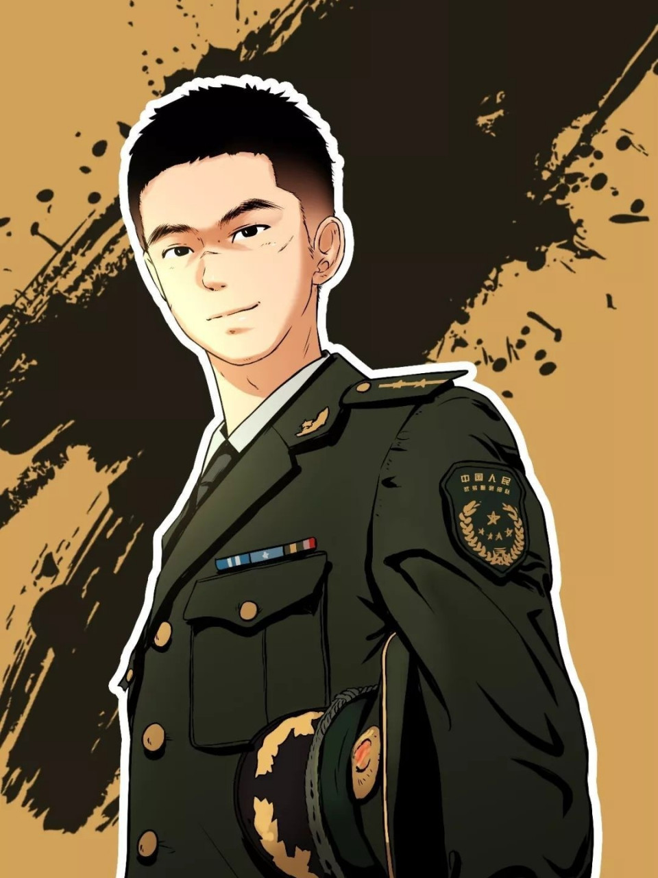 解放军壁纸 头像 对于他们的感情,无法用言语表达 致敬