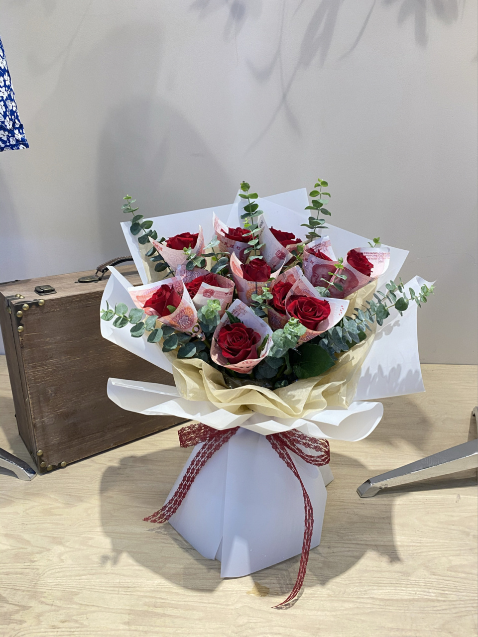 纸币花束 所有的浪漫和真诚都给你!