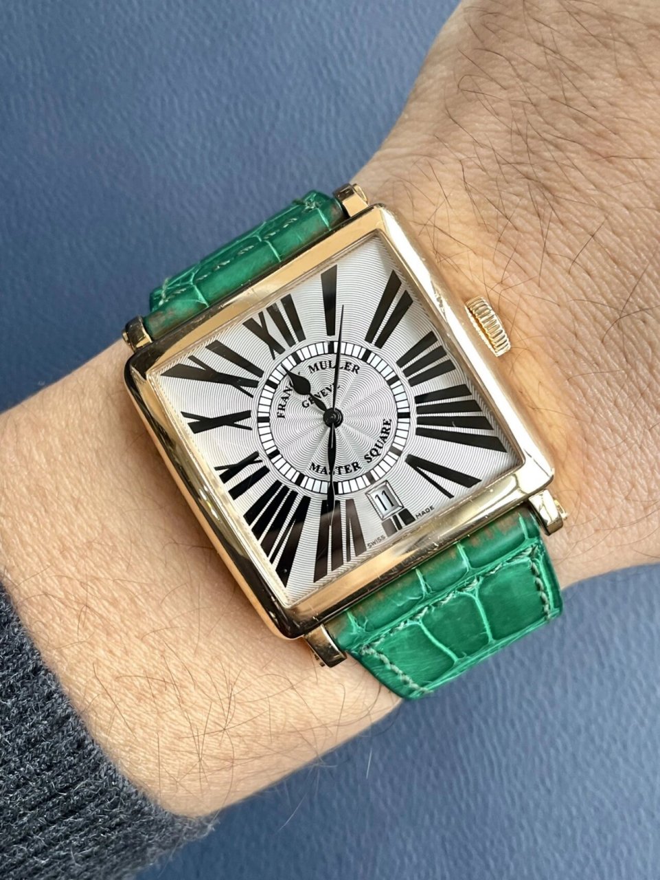 法兰克穆勒6000h玫瑰金材质自动机械腕表 法兰克穆勒6000h 玫瑰金材质