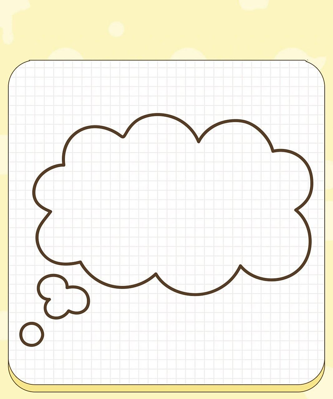 拾月简笔画·气泡框7815漫画气泡对话框