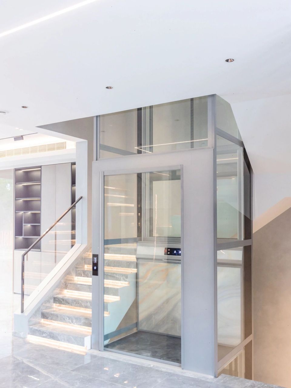 螺杆式家用电梯 | 楼梯中间也能利用起来78 94cibes西柏思voyager