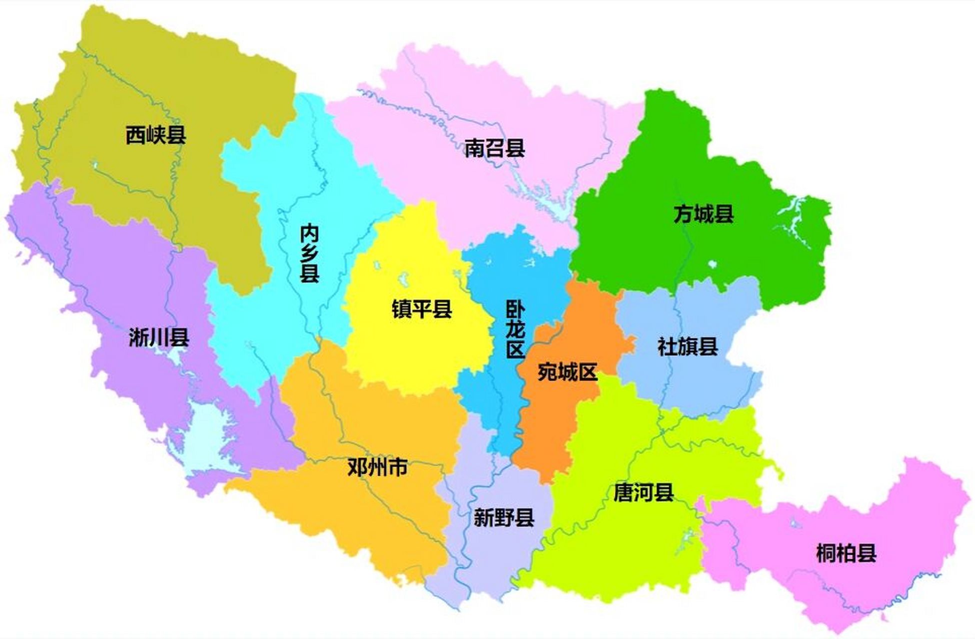 南阳行政区划 南阳市,河南省辖地级市,总面积为26511平方公里,常住