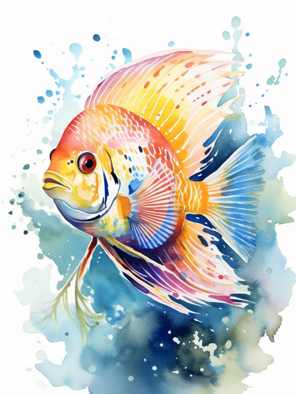 绘画素材|热带鱼