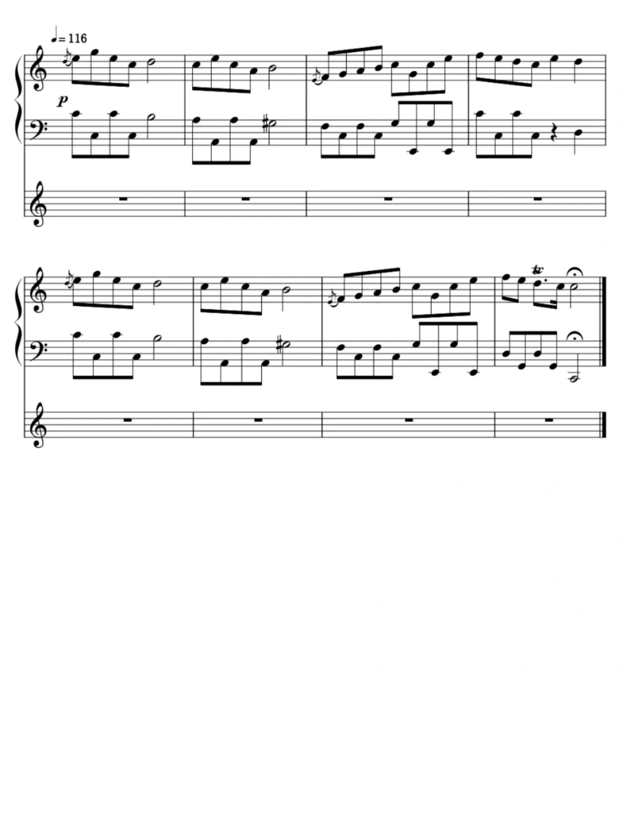 钢琴曲(八十四)《家有儿女转场音乐