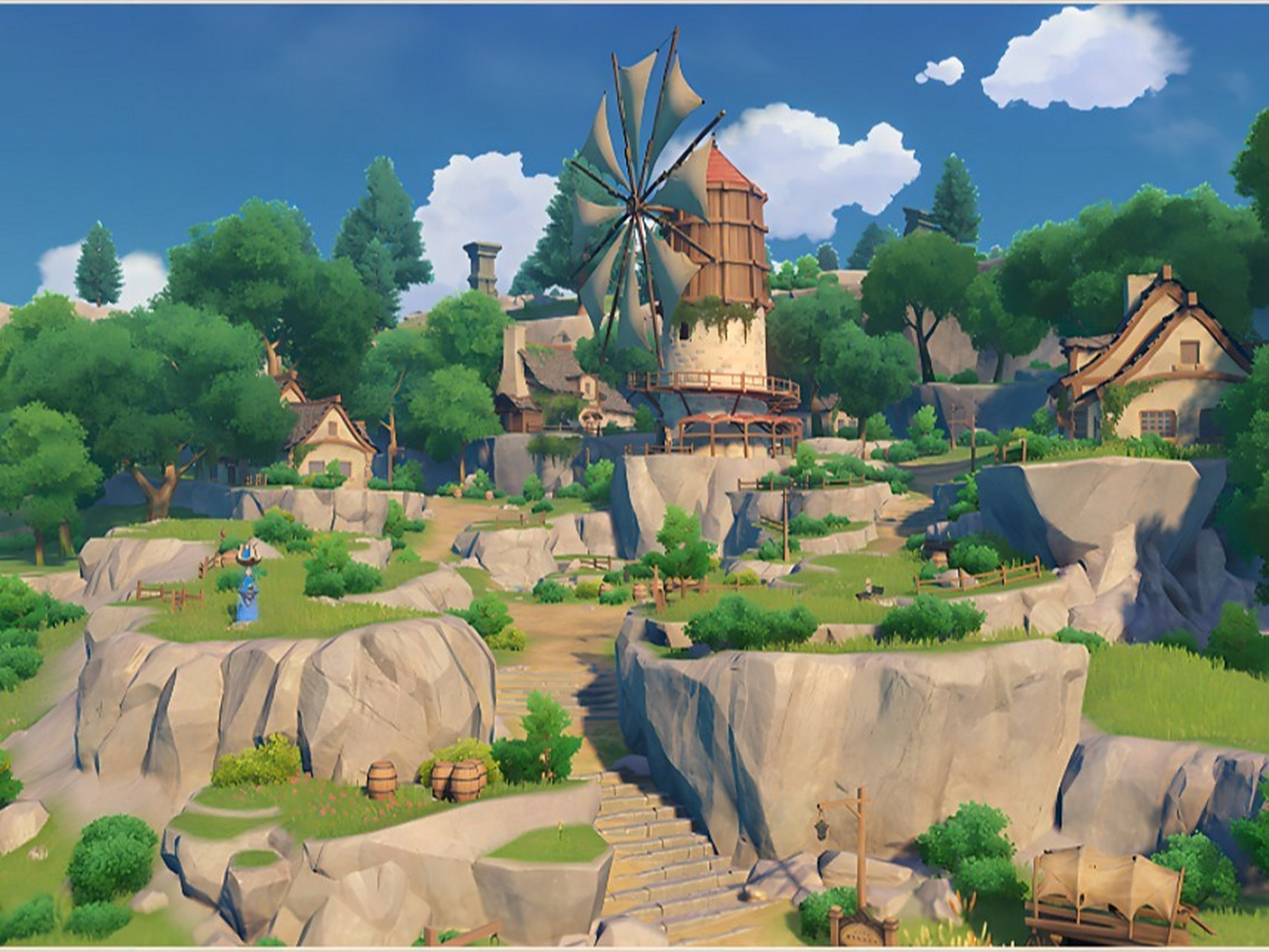 原神地理志蒙德篇二,这些观景点你来过么?