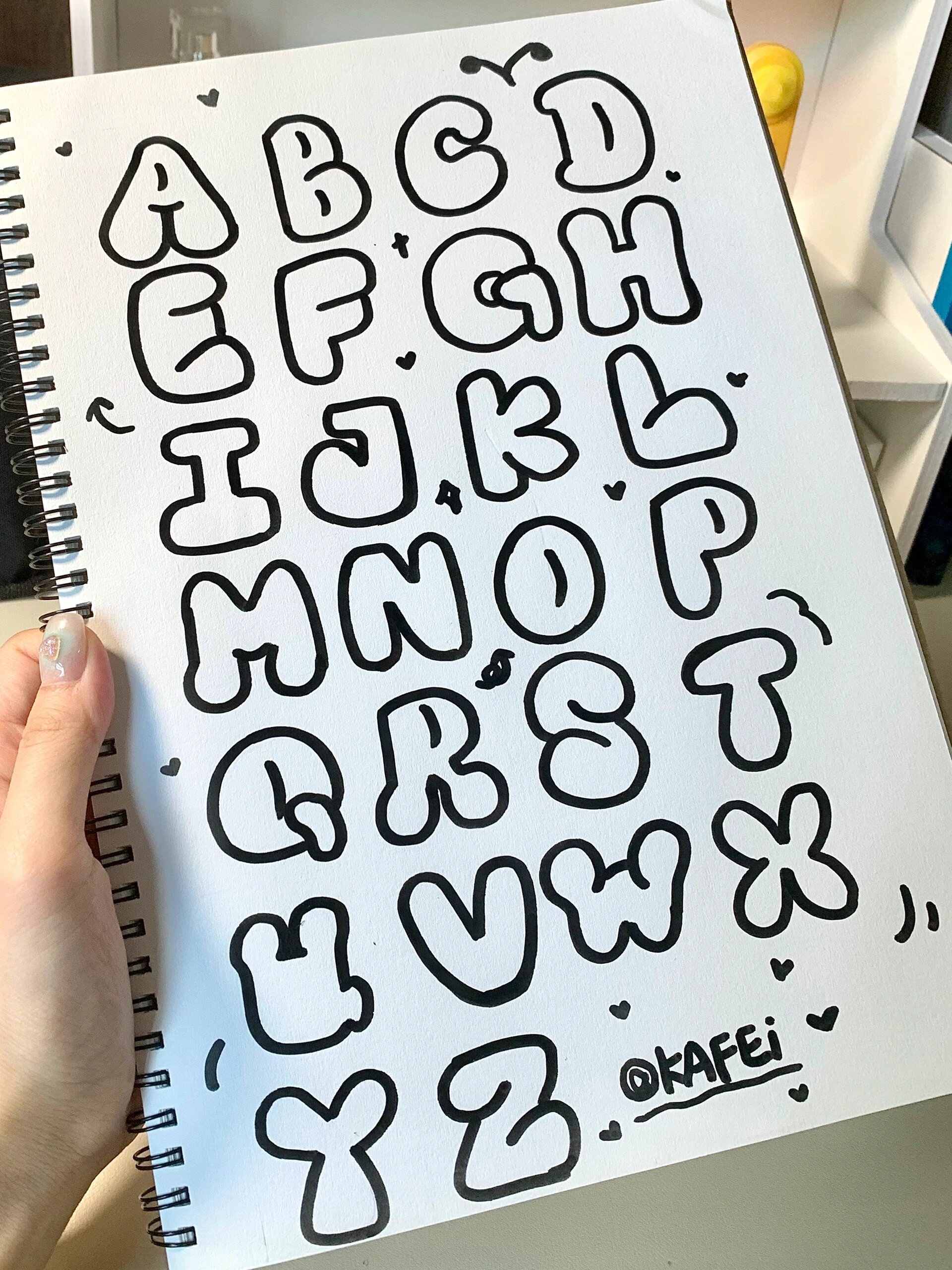 涂鸦字母表|可爱版