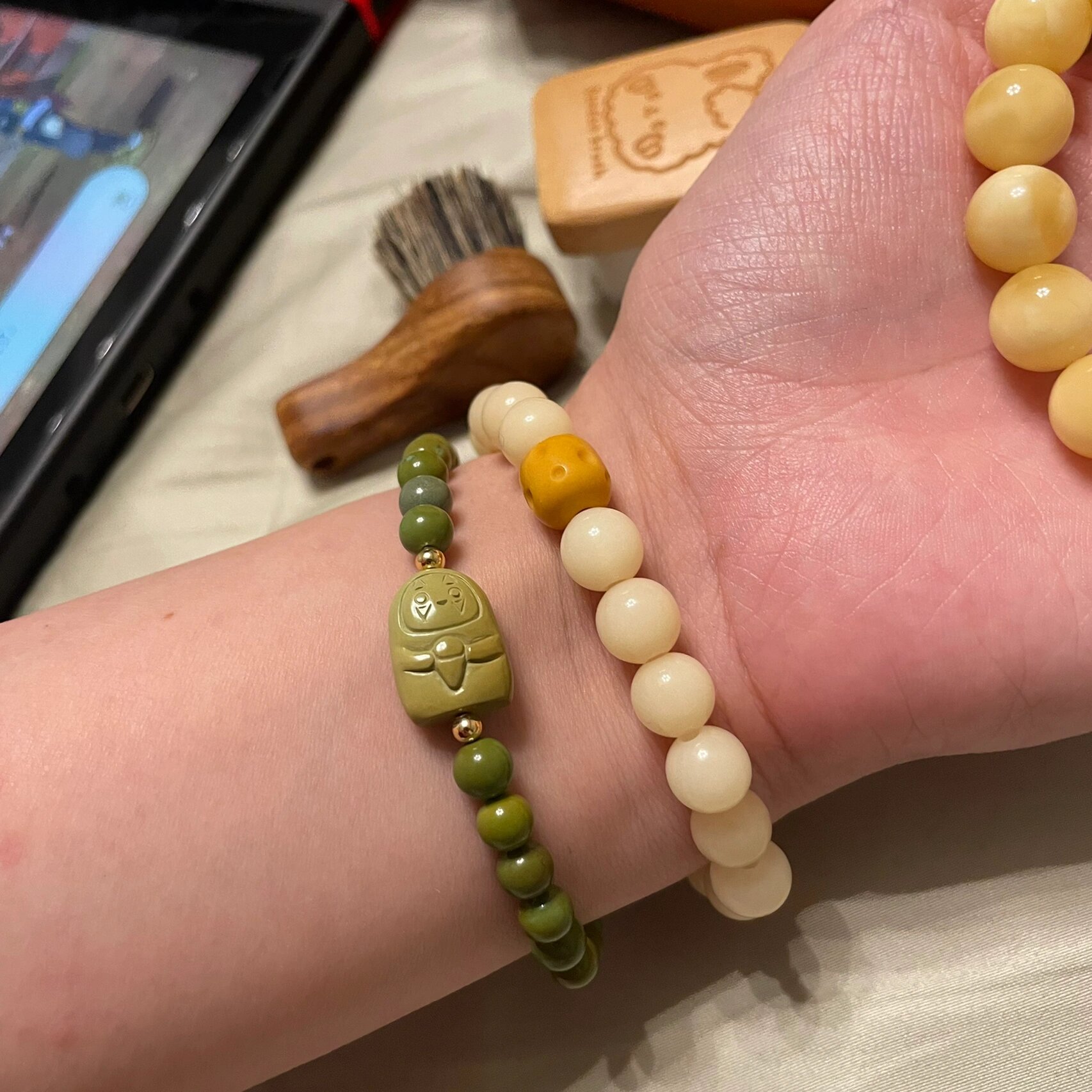 肉丸手串叠戴99文玩也可以很时髦97