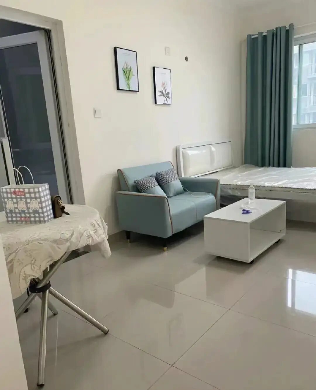 西安蓝博公寓公租房这环境爱了 客户在高新蓝博公寓申请的公租房下来