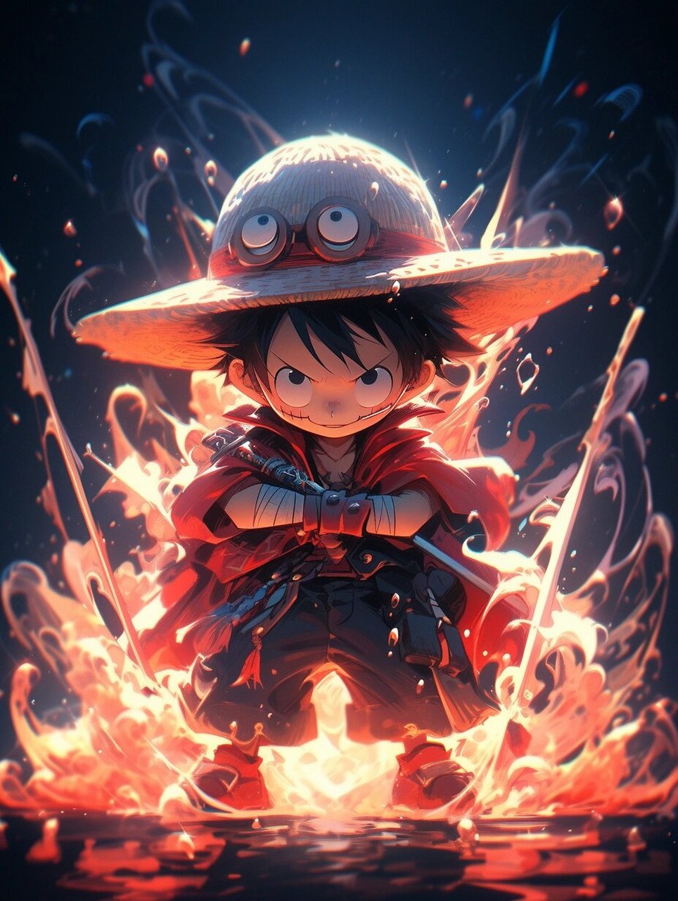 海贼王 | 路飞92697615q版壁纸