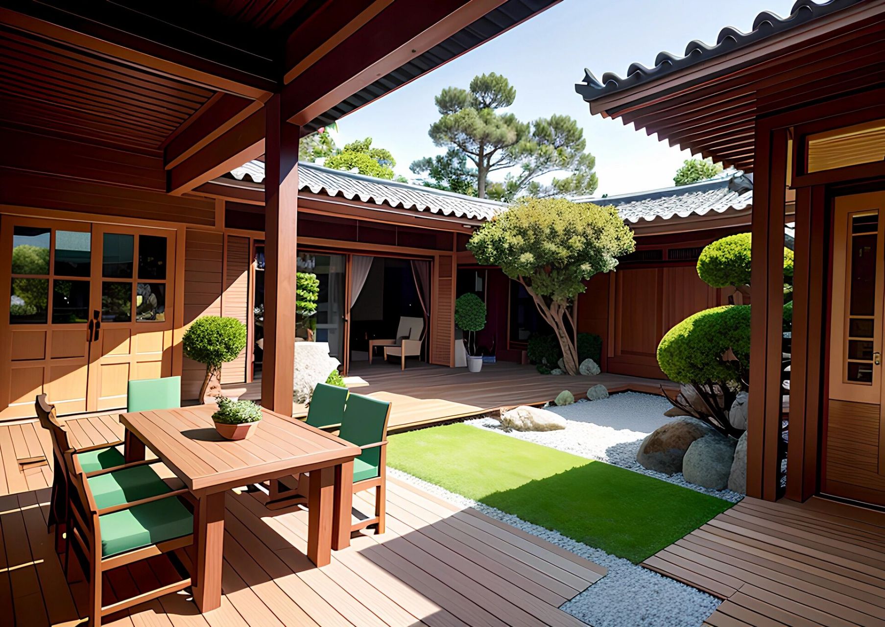 造院|享受阳光和微风,惬意庭院生活 - 在庭院里种一些花草,每天都给