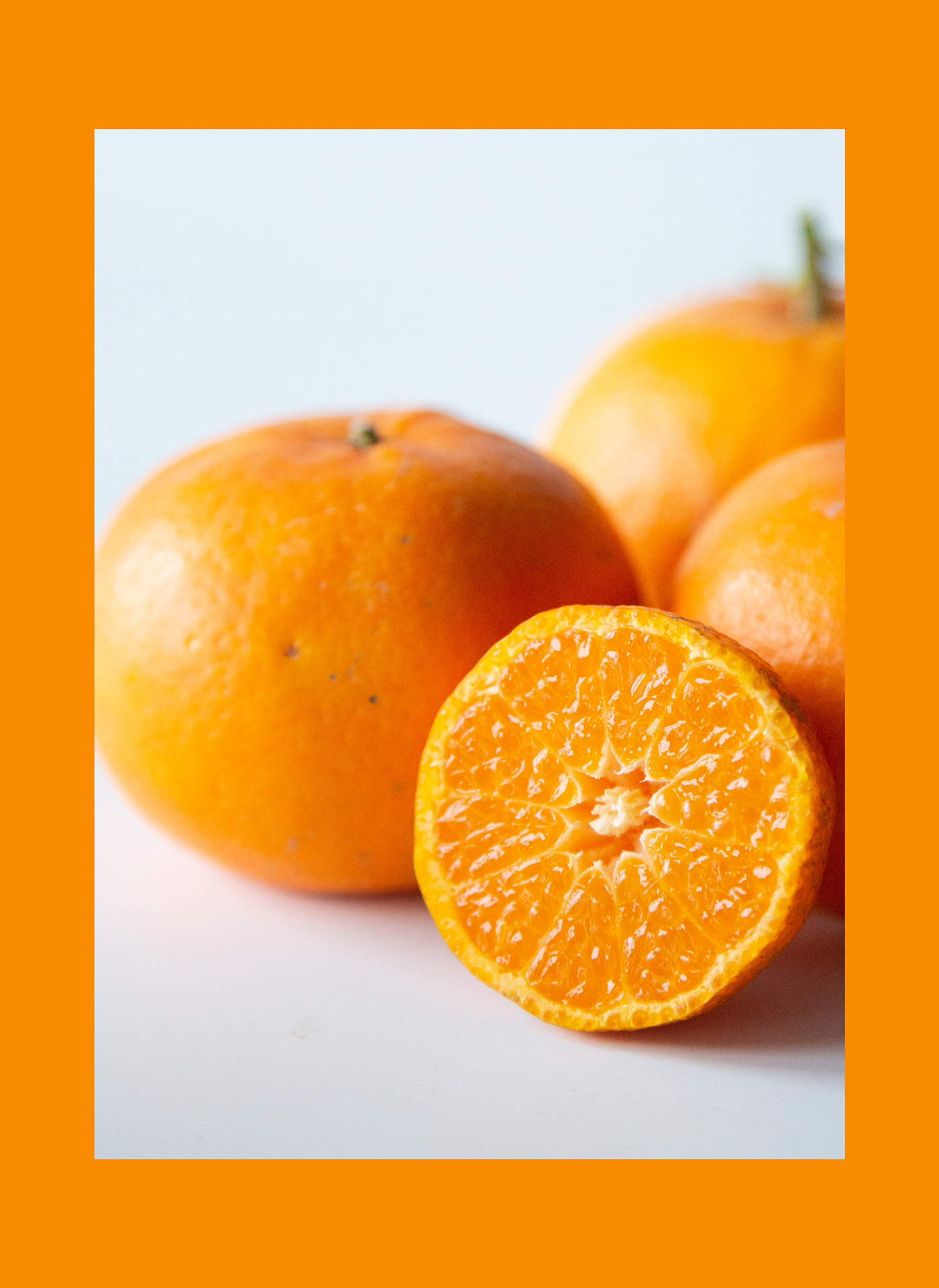 静物拍摄|橘子(orange)大吉大利 今天分享一组橘子🍊的拍摄～🍃