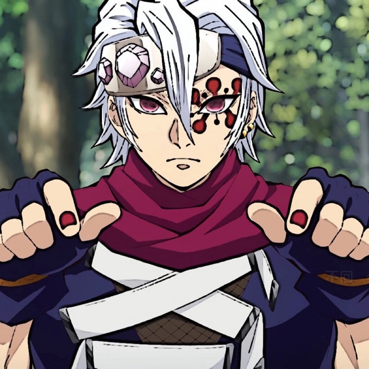 音柱 宇髓天元|鬼灭之刃   优质动漫头像 #鬼灭之刃# #动漫头像# #宇