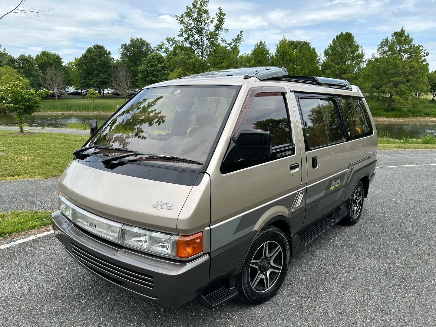 日产巴宁vanette largo super saloon四驱 日产巴宁 mpv商务车经典车