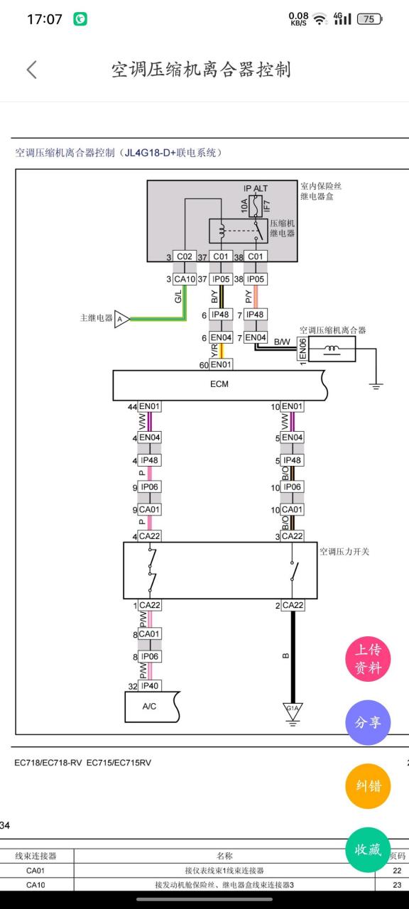 帝豪ec715保险盒图说明图片