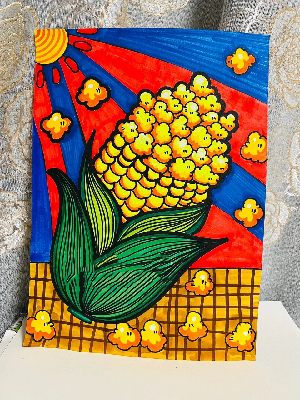 当玉米和爆米花相遇了会发生什么呢?